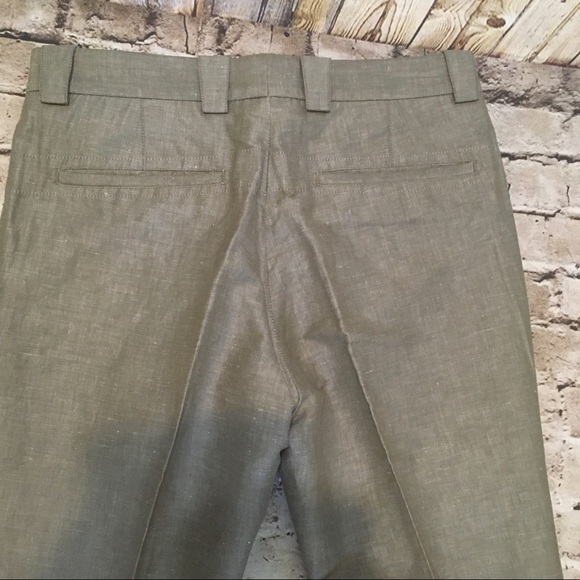 NWT YVES SAINT LAURENT linen/Cotton blend pants - Picture 5 of 16